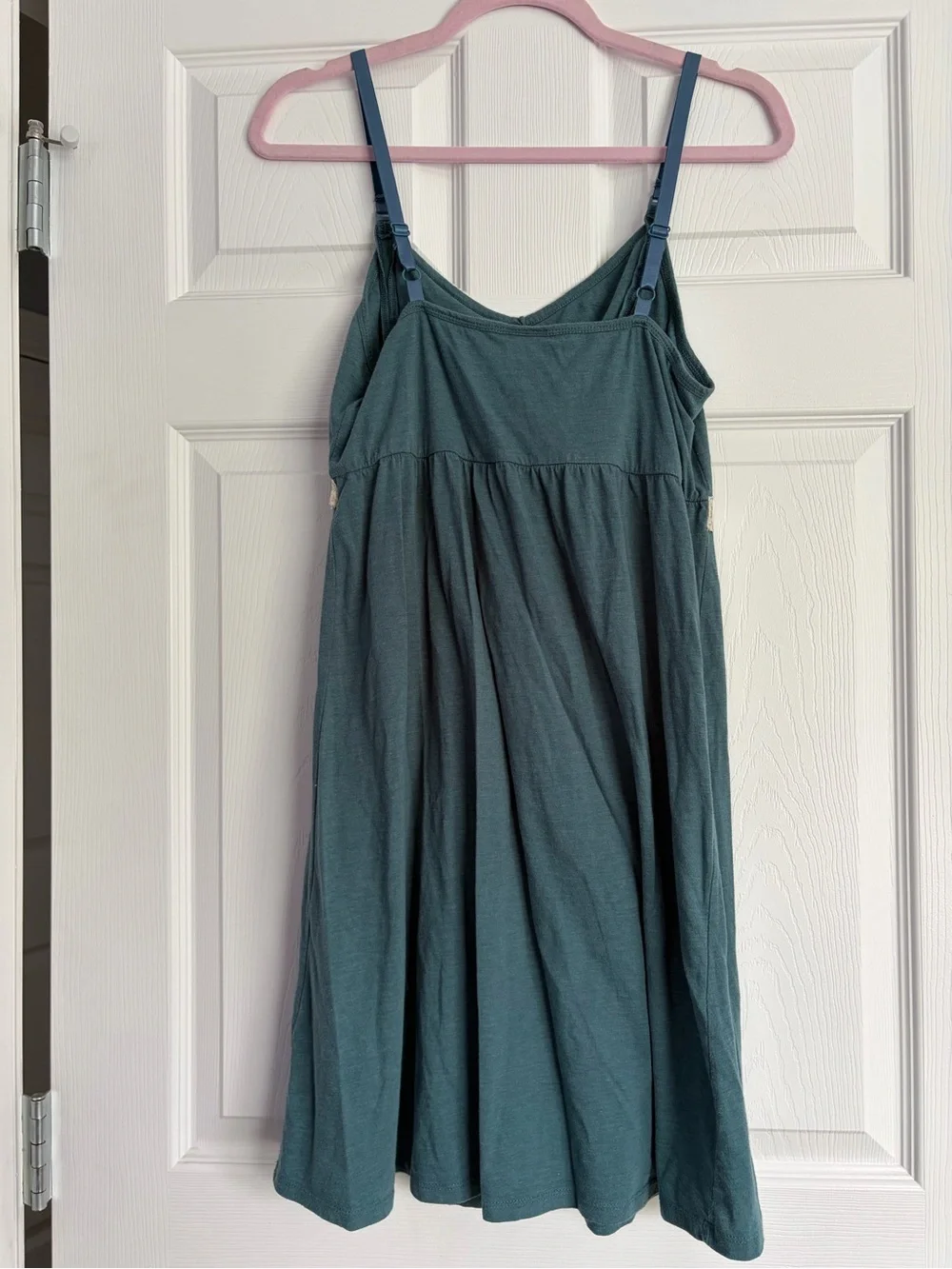 Oh Baby by Motherhood Teal Nursing Robe